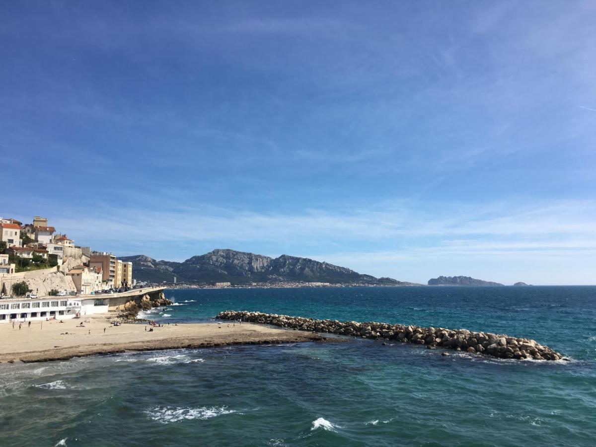 T2 Equipe Au Calme + Terrasse A 1 Km De La Mer Marsilya Dış mekan fotoğraf
